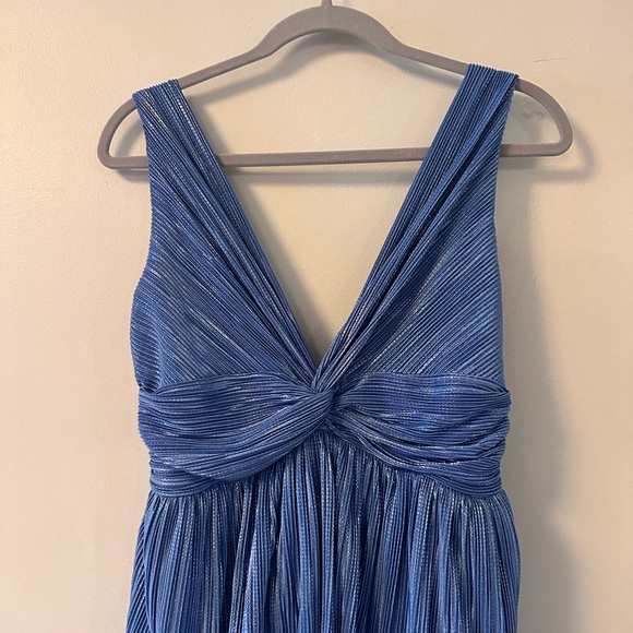 Sabina Musayev Delphine dress gorgeous blue! - Picture 2 of 4